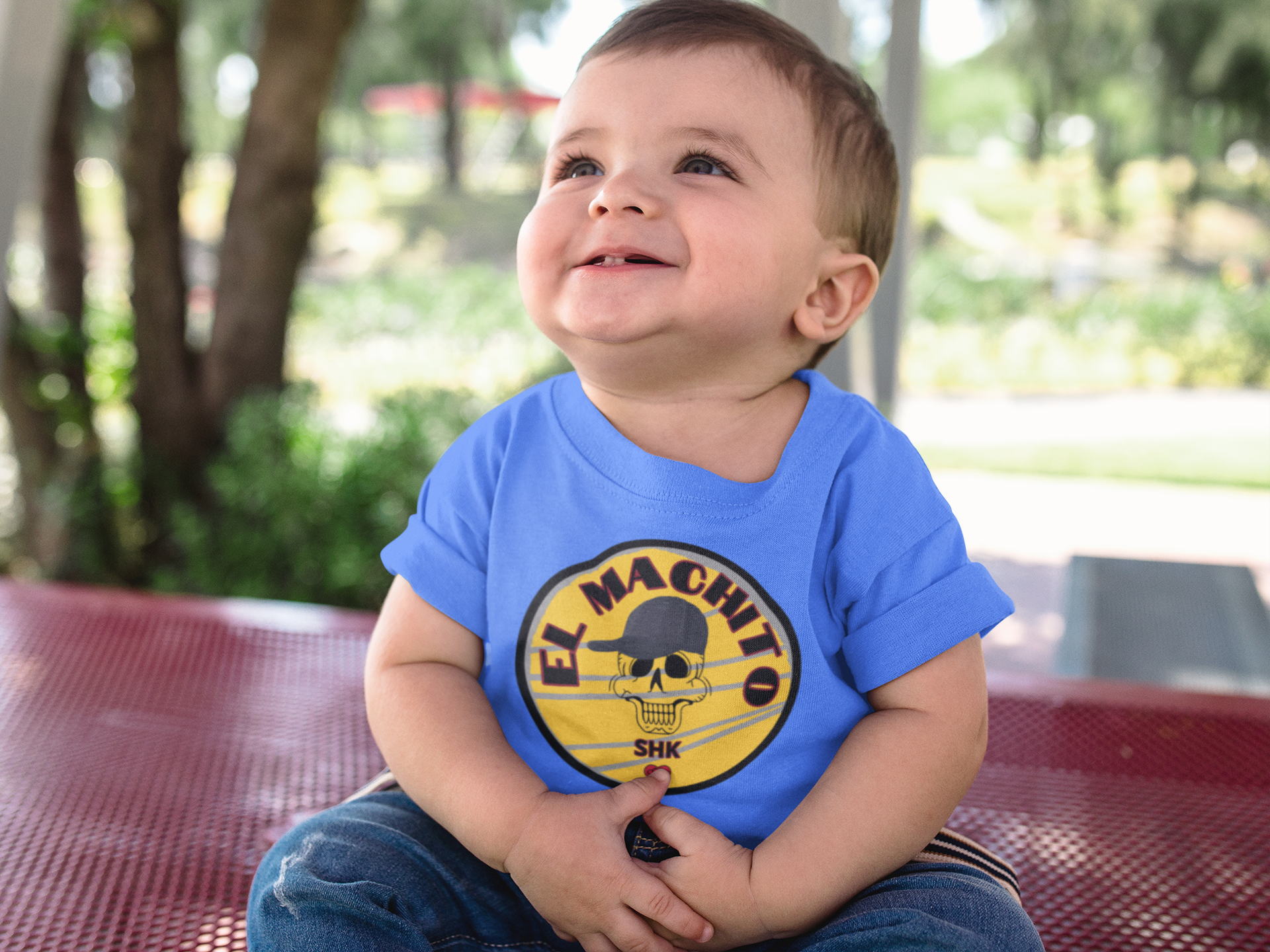 El Machito "The Little Man" Baby Jersey Short Sleeve Tee