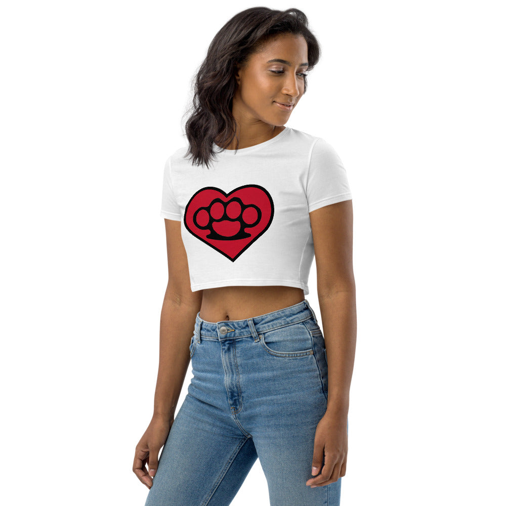 Tough Love/Big Love - Organic Crop Top