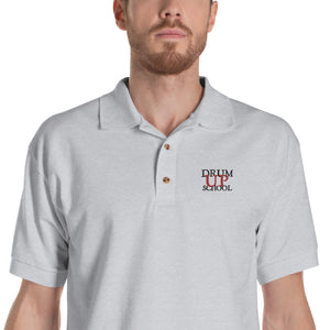 Drum Up School - Embroidered Polo Shirt