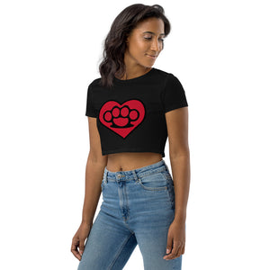 Tough Love/Big Love - Organic Crop Top