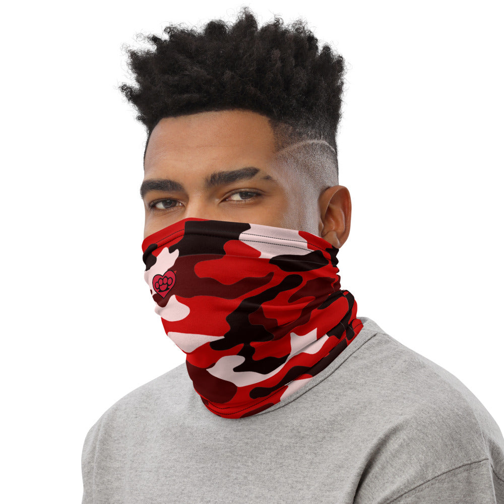 Camo Red - Unisex Face Cover/Neck Gaiter