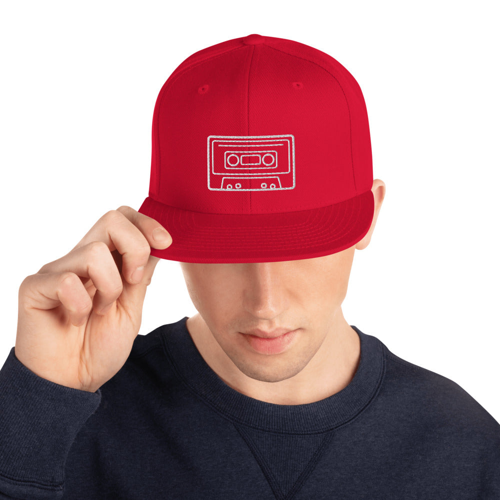 Cassette Classic Snapback Hat