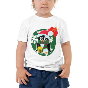 Christmas - Penguin - Toddler Short Sleeve Tee