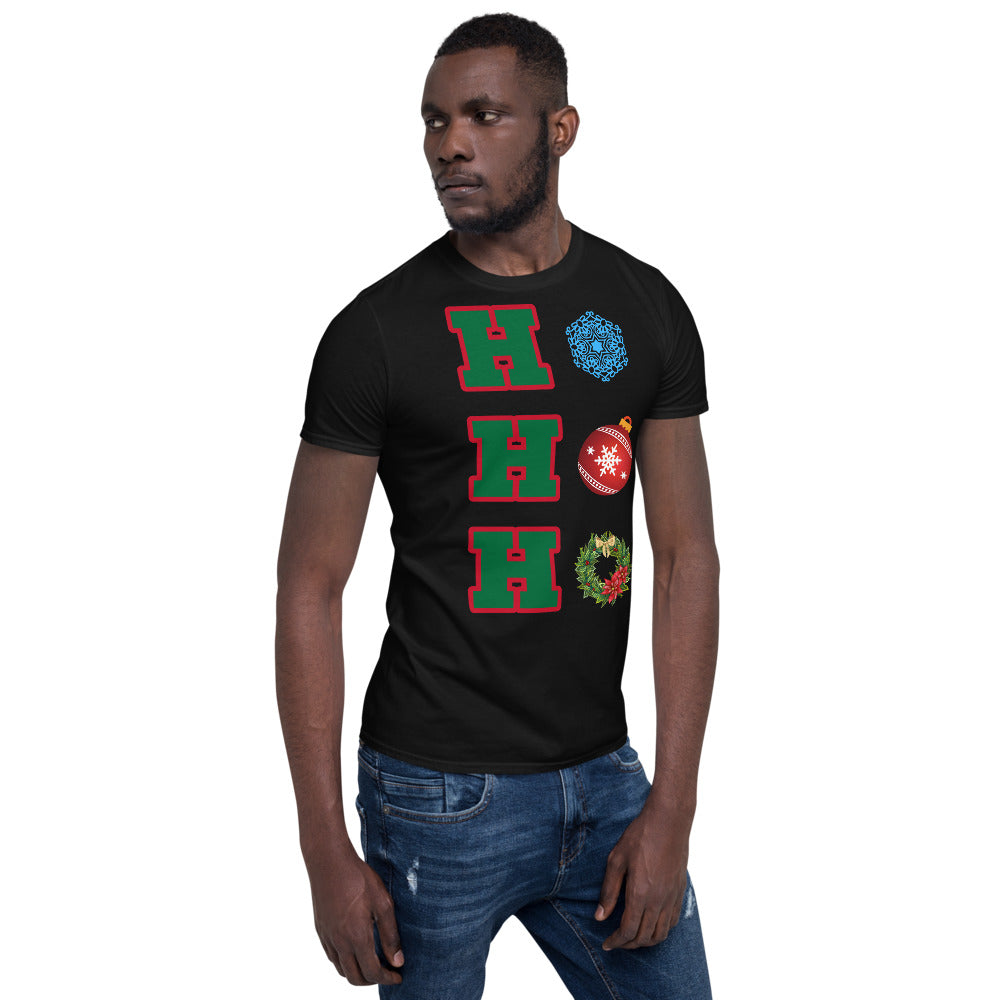 Ho Ho Ho - Christmas - Short-Sleeve Unisex T-Shirt