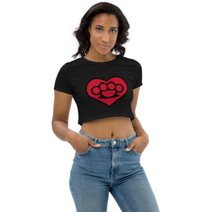 Tough Love/Big Love - Organic Crop Top