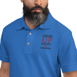 Drum Up School (Instructor) Embroidered Polo Shirt