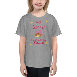 I'm A Queen - Sparkles - Youth Short Sleeve T-Shirt