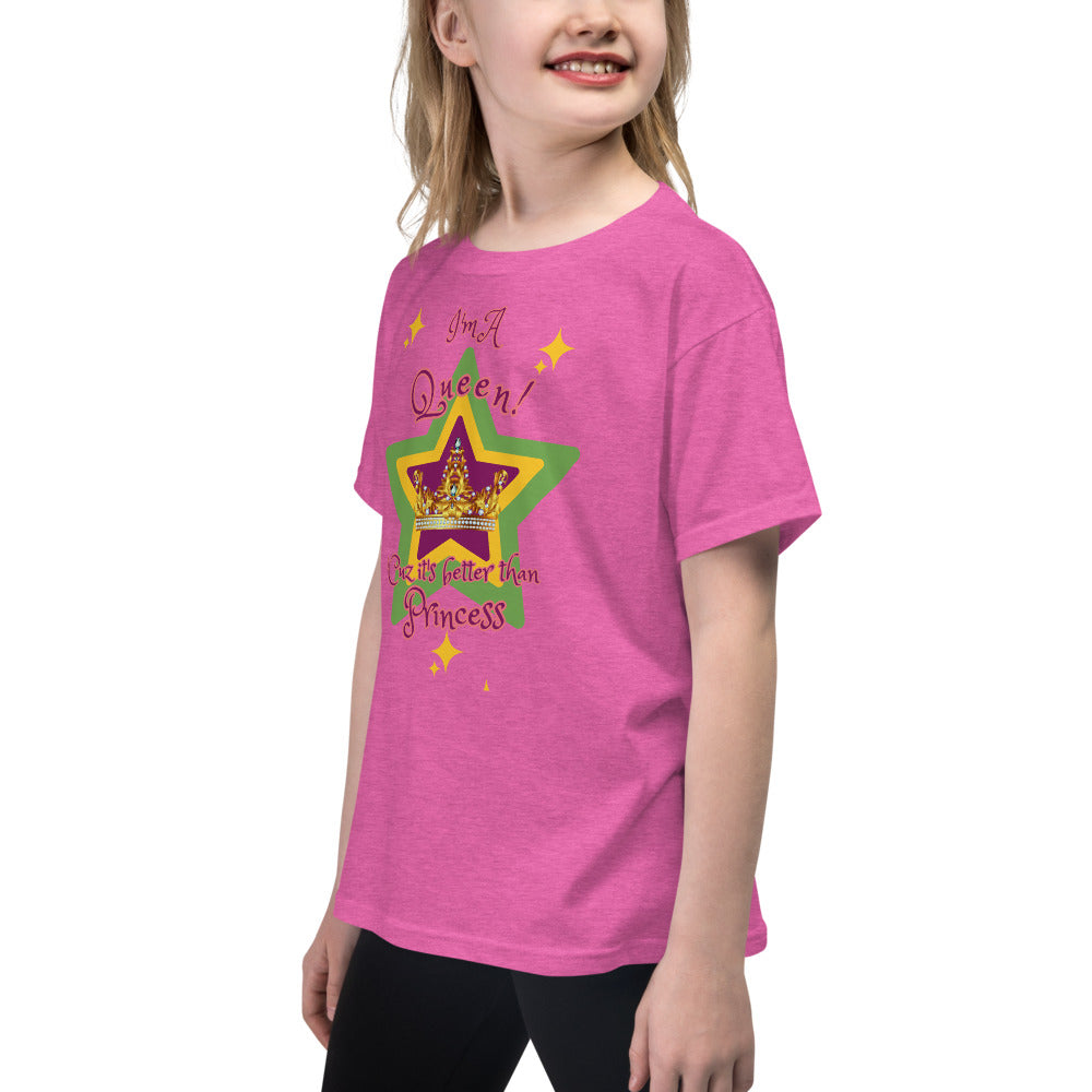 I'm A Queen - Stars - Youth Short Sleeve T-Shirt