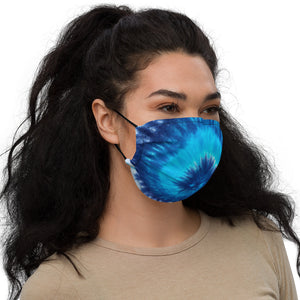 Tie Dye - Blue Crush - Premium face mask