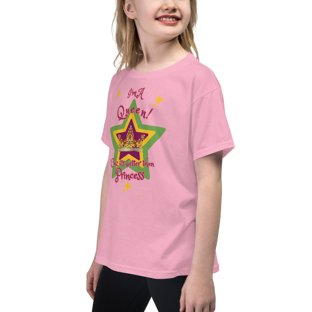 I'm A Queen - Stars - Youth Short Sleeve T-Shirt