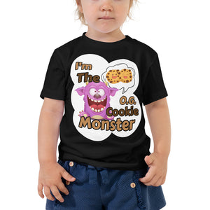 OG Cookie Monster - Toddler Short Sleeve Tee