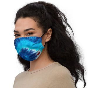 Tie Dye - Blue Crush - Premium face mask