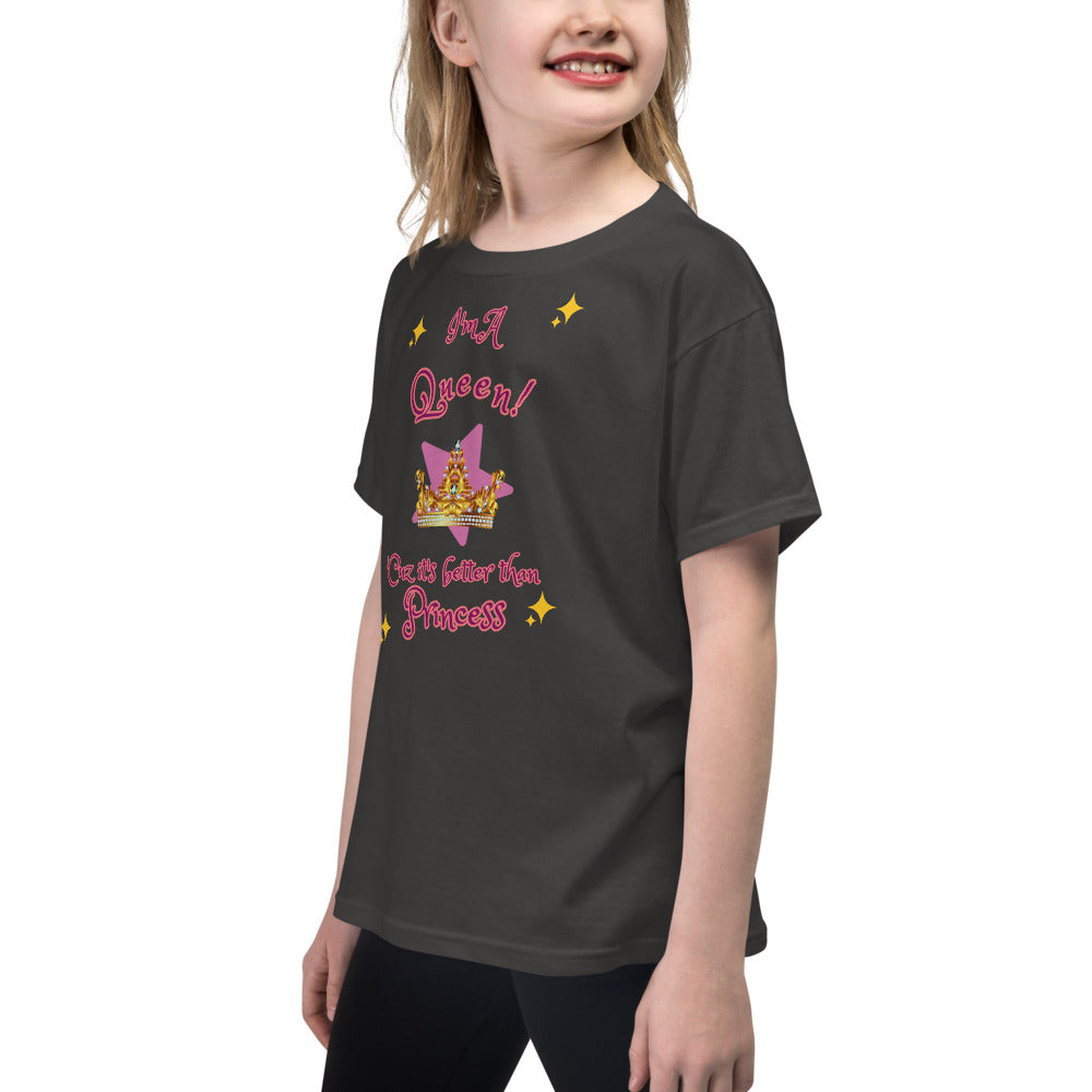 I'm A Queen - Sparkles - Youth Short Sleeve T-Shirt