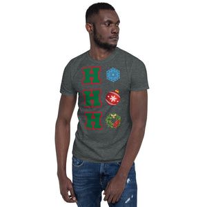 Ho Ho Ho - Christmas - Short-Sleeve Unisex T-Shirt