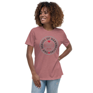 Ladies' SHK Emblem Grey - Relaxed T-Shirt