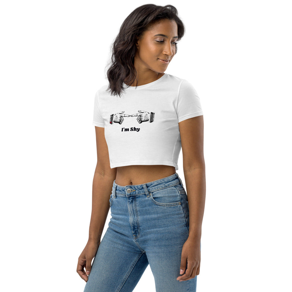 I'm Shy Organic Crop Top