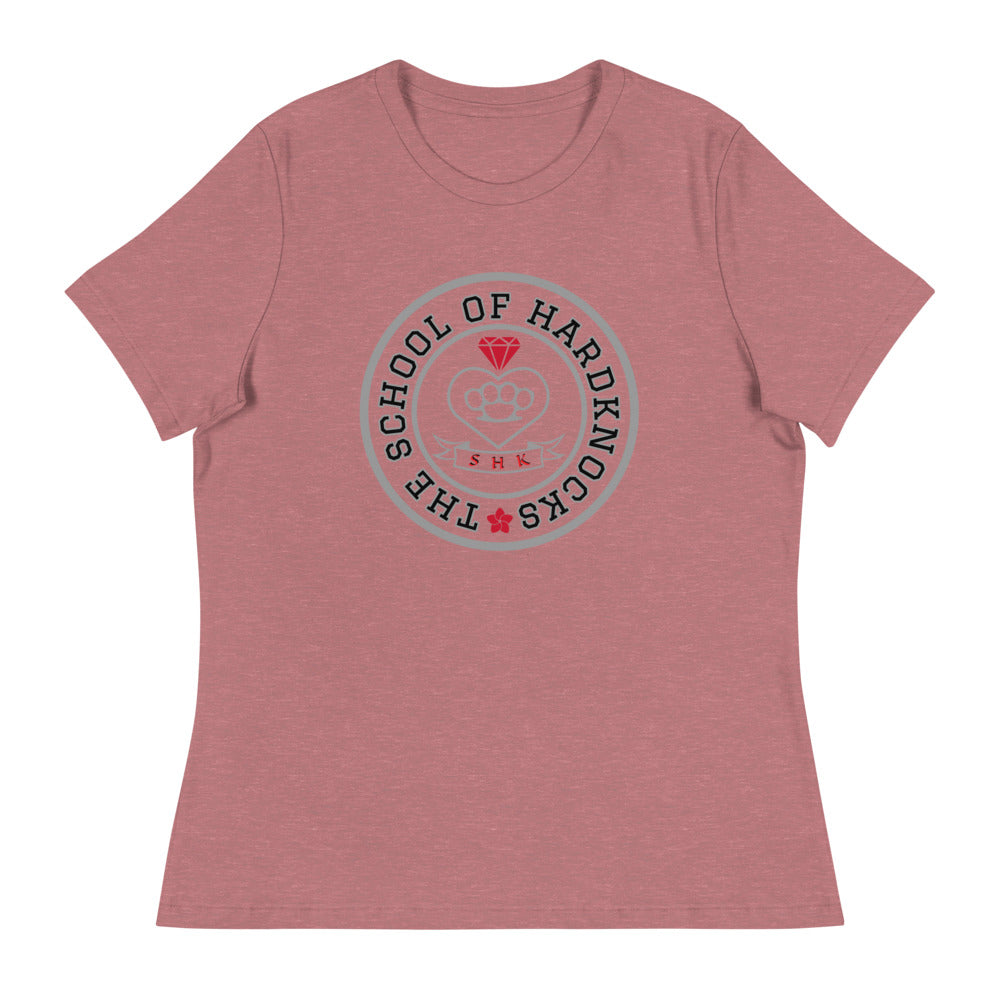 Ladies' SHK Emblem Grey - Relaxed T-Shirt