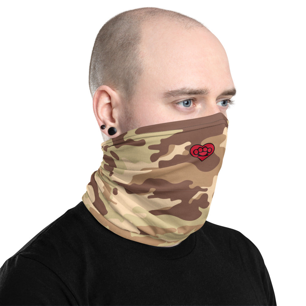 Desert Camo Brown - Unisex Face Cover/Neck Gaiter