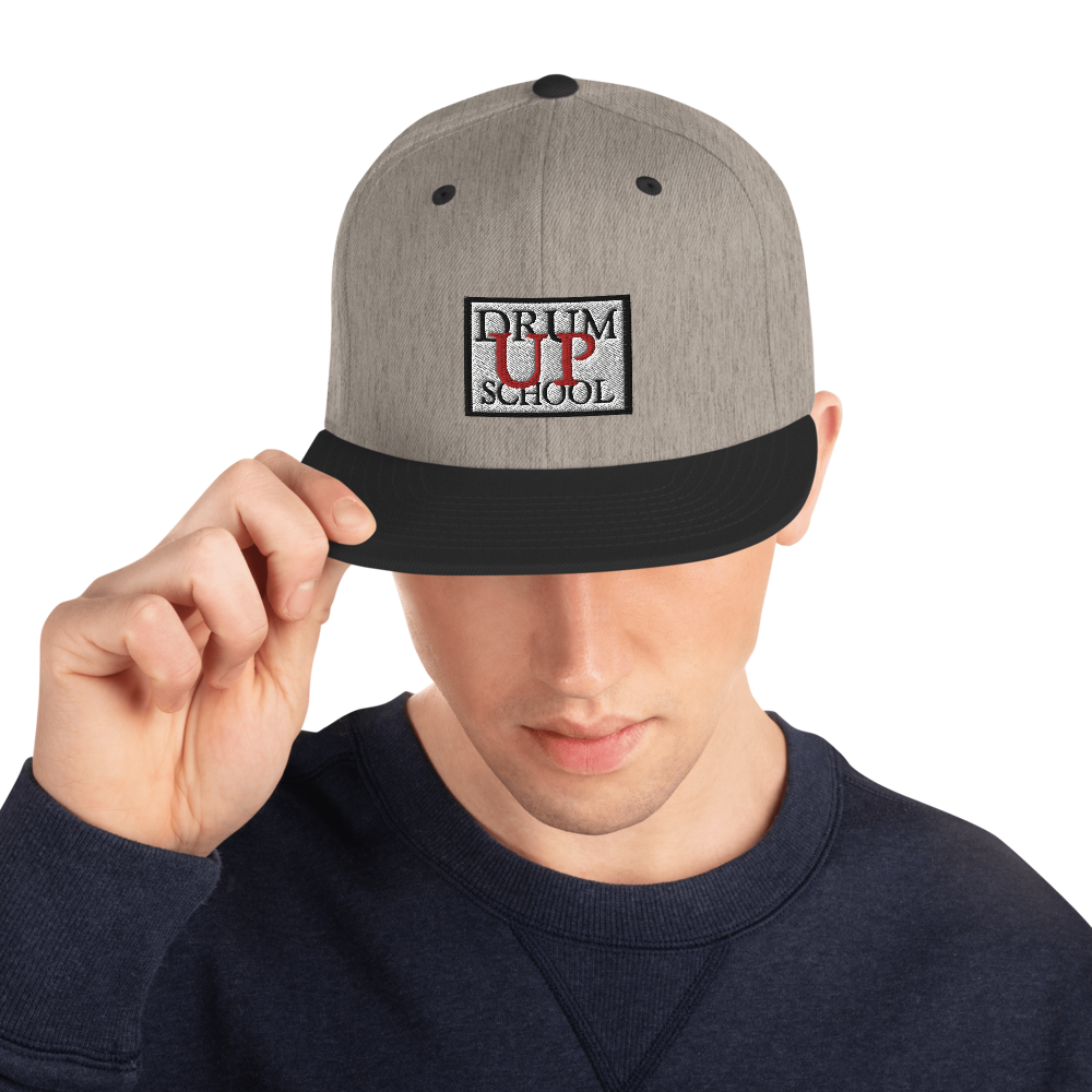 Drum Up School (No Side Logo) Snapback Hat