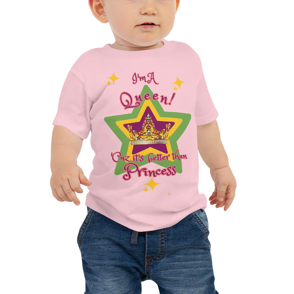 I'm A Queen - Stars - Baby Jersey Short Sleeve Tee