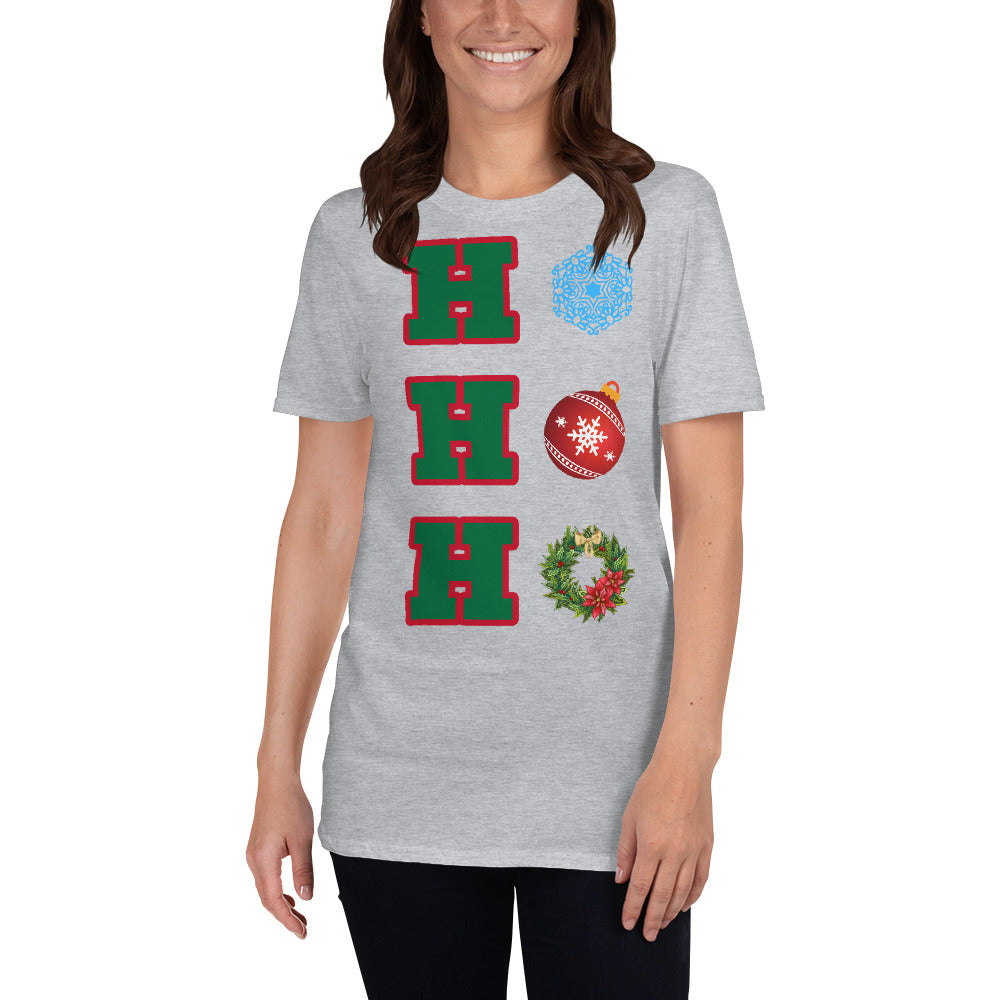 Ho Ho Ho - Christmas - Short-Sleeve Unisex T-Shirt