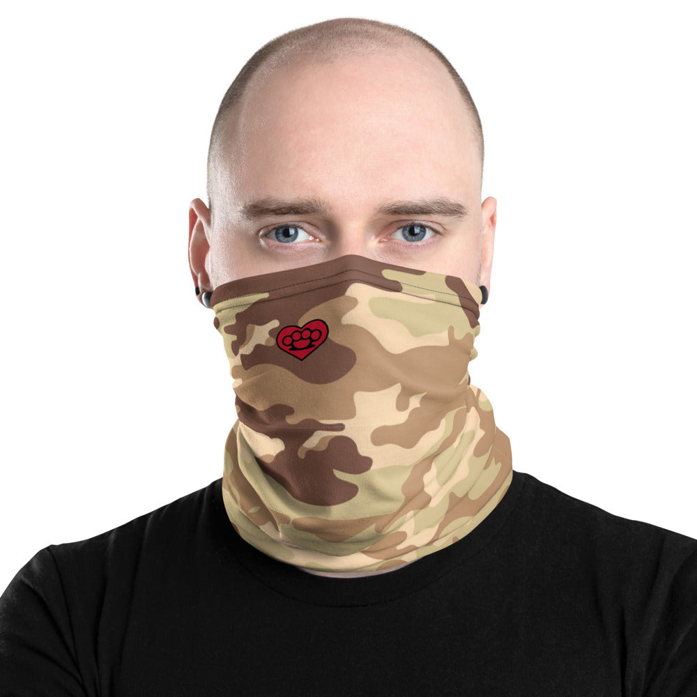 Desert Camo Brown - Unisex Face Cover/Neck Gaiter