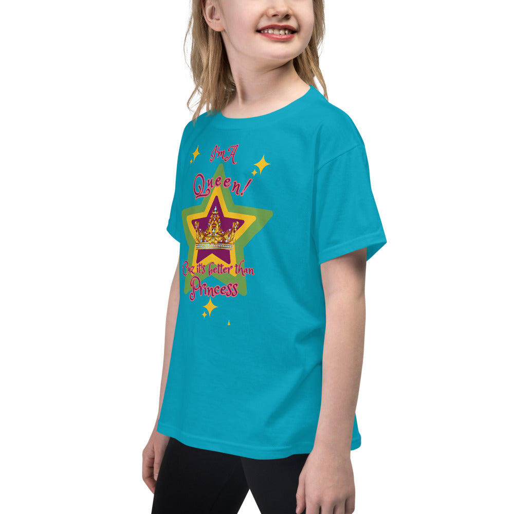 I'm A Queen - Stars - Youth Short Sleeve T-Shirt