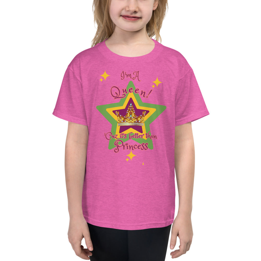 I'm A Queen - Stars - Youth Short Sleeve T-Shirt