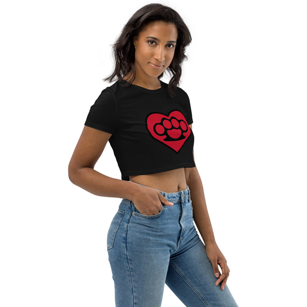 Tough Love/Big Love - Organic Crop Top