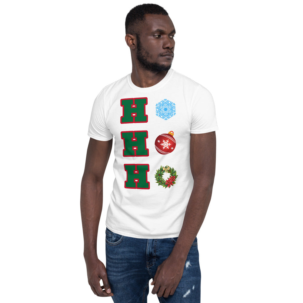 Ho Ho Ho - Christmas - Short-Sleeve Unisex T-Shirt