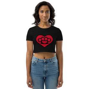 Tough Love/Big Love - Organic Crop Top