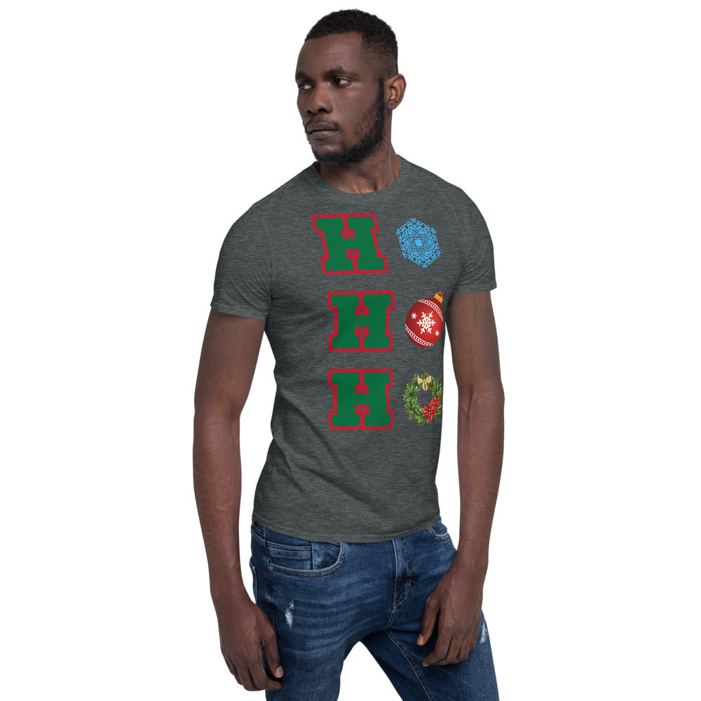 Ho Ho Ho - Christmas - Short-Sleeve Unisex T-Shirt