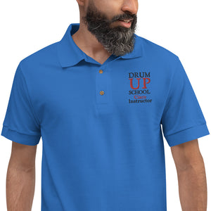 Drum Up School (Instructor) Embroidered Polo Shirt