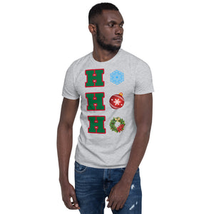 Ho Ho Ho - Christmas - Short-Sleeve Unisex T-Shirt