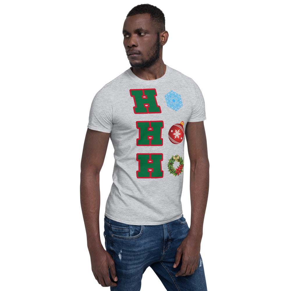 Ho Ho Ho - Christmas - Short-Sleeve Unisex T-Shirt