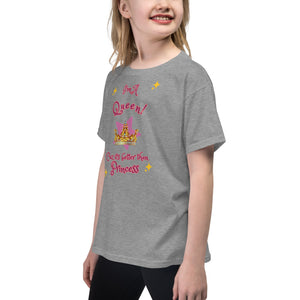 I'm A Queen - Sparkles - Youth Short Sleeve T-Shirt