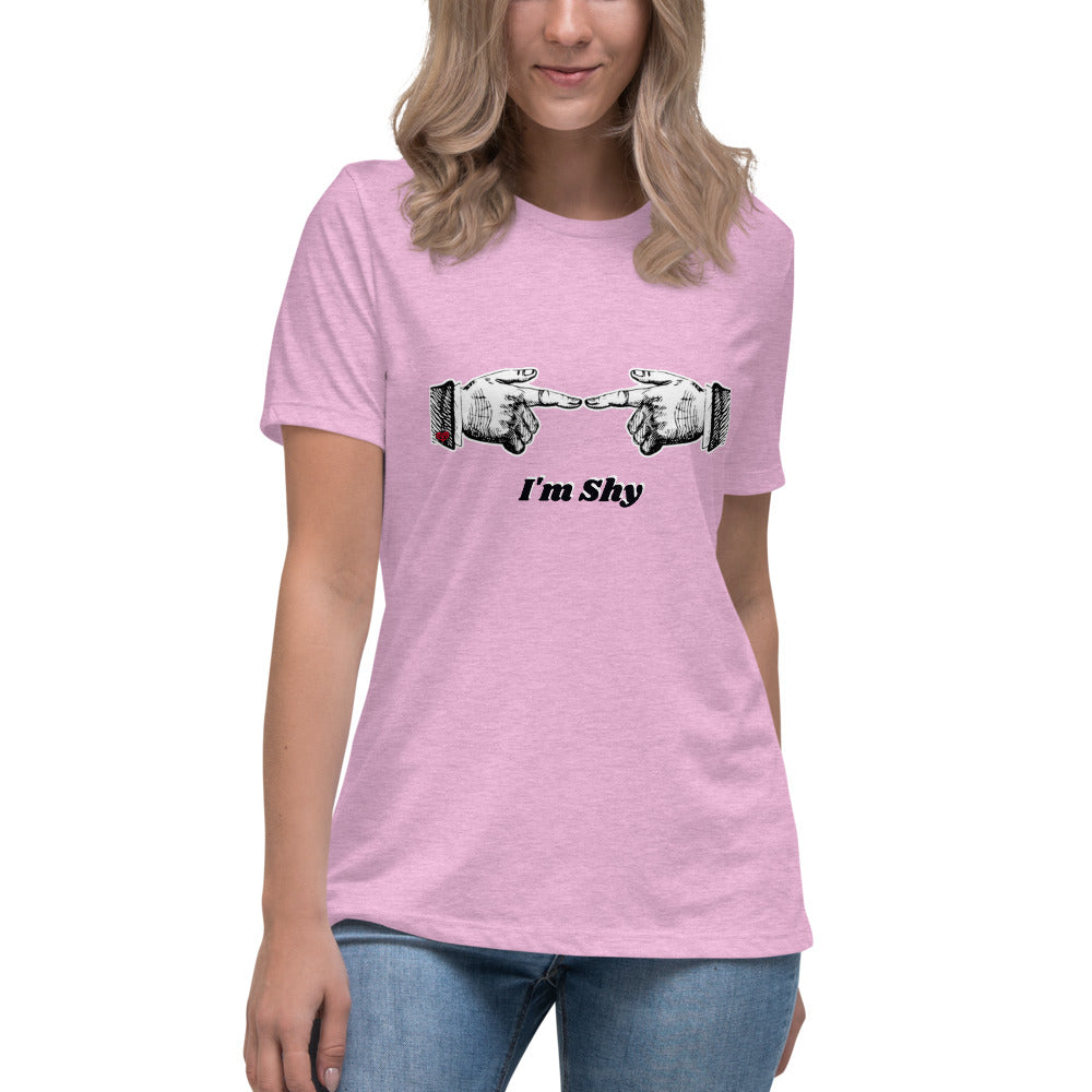 I'm Shy Women's Relaxed T-Shirt