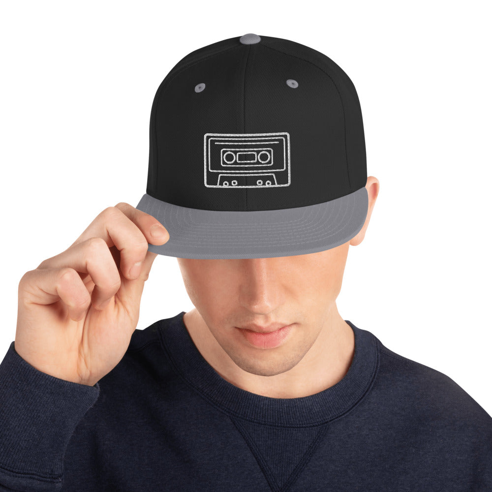 Cassette Classic Snapback Hat