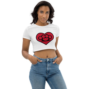 Tough Love/Big Love - Organic Crop Top