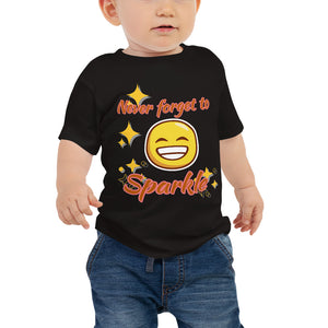 Never Forget To Sparkle - Baby Jersey Short Sleeve Tee