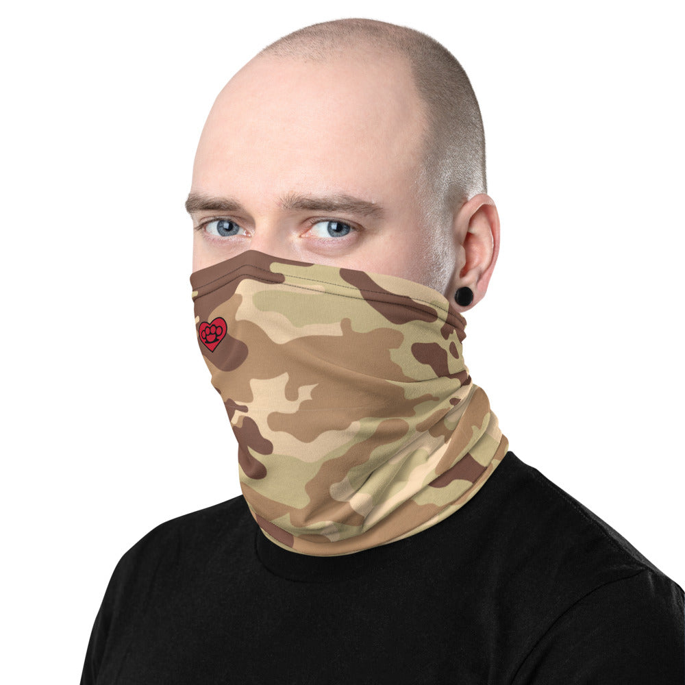 Desert Camo Brown - Unisex Face Cover/Neck Gaiter