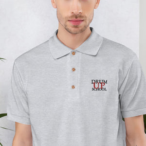 Drum Up School - Embroidered Polo Shirt