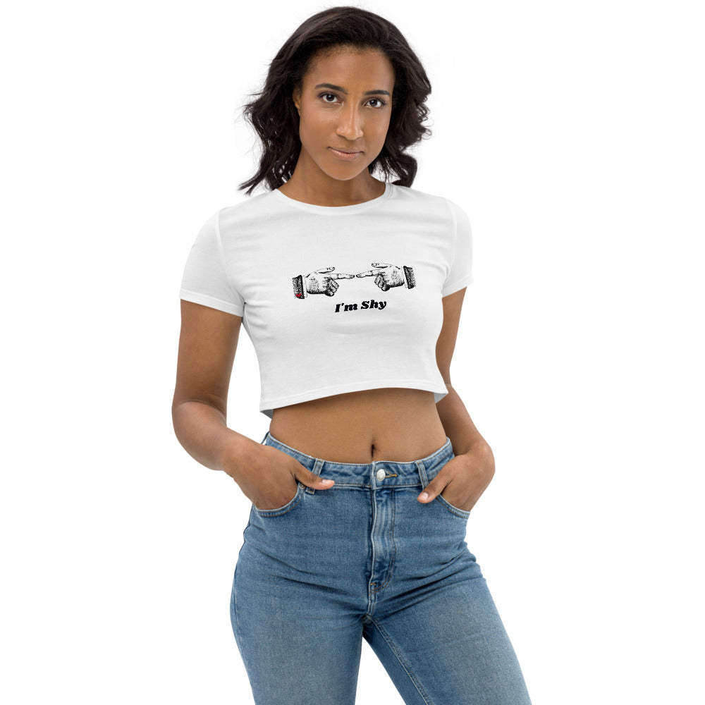 I'm Shy Organic Crop Top