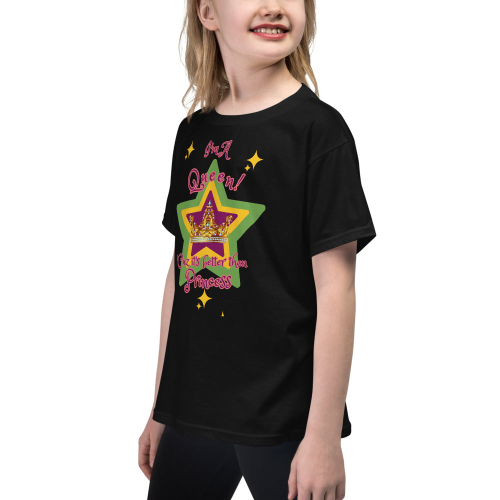 I'm A Queen - Stars - Youth Short Sleeve T-Shirt