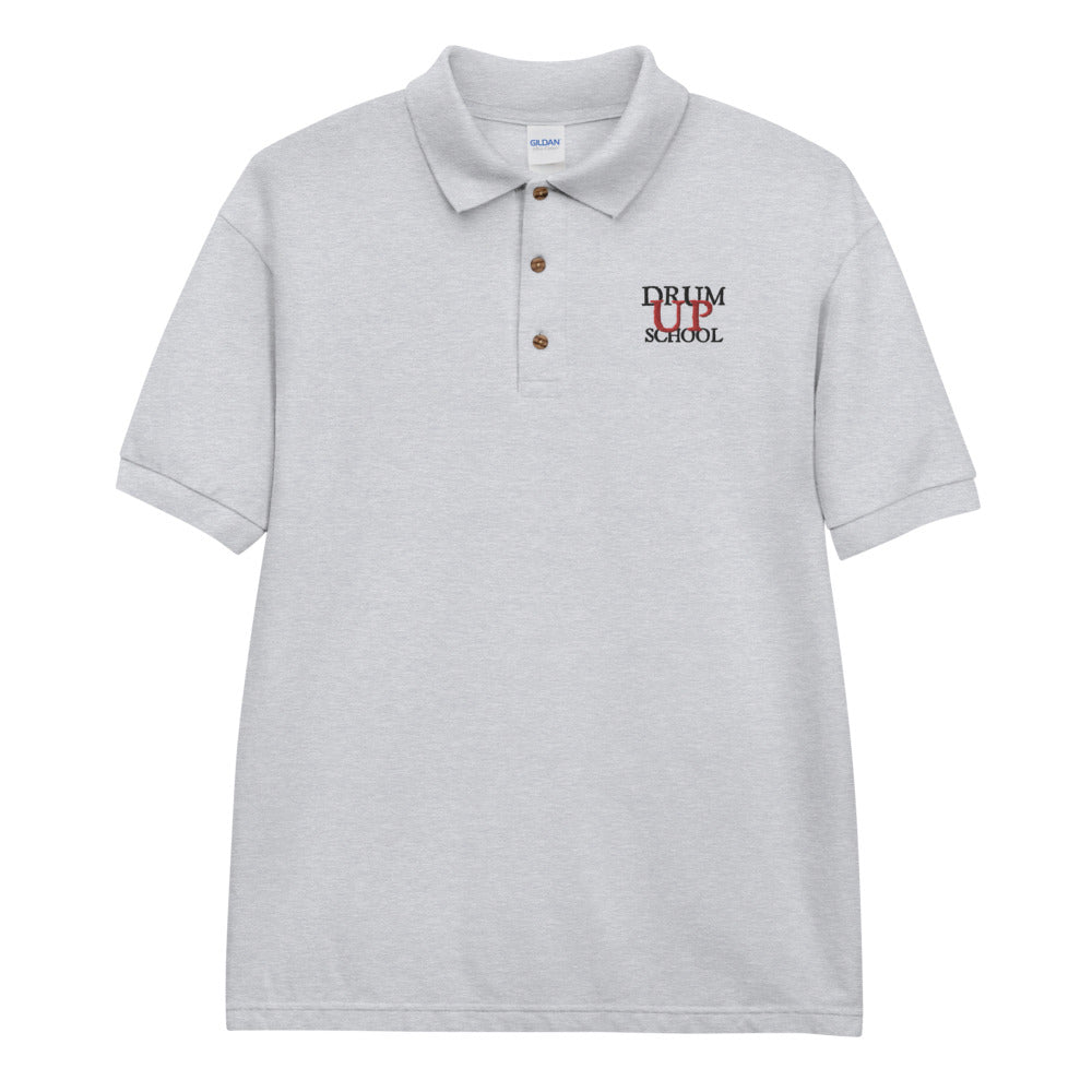 Drum Up School - Embroidered Polo Shirt