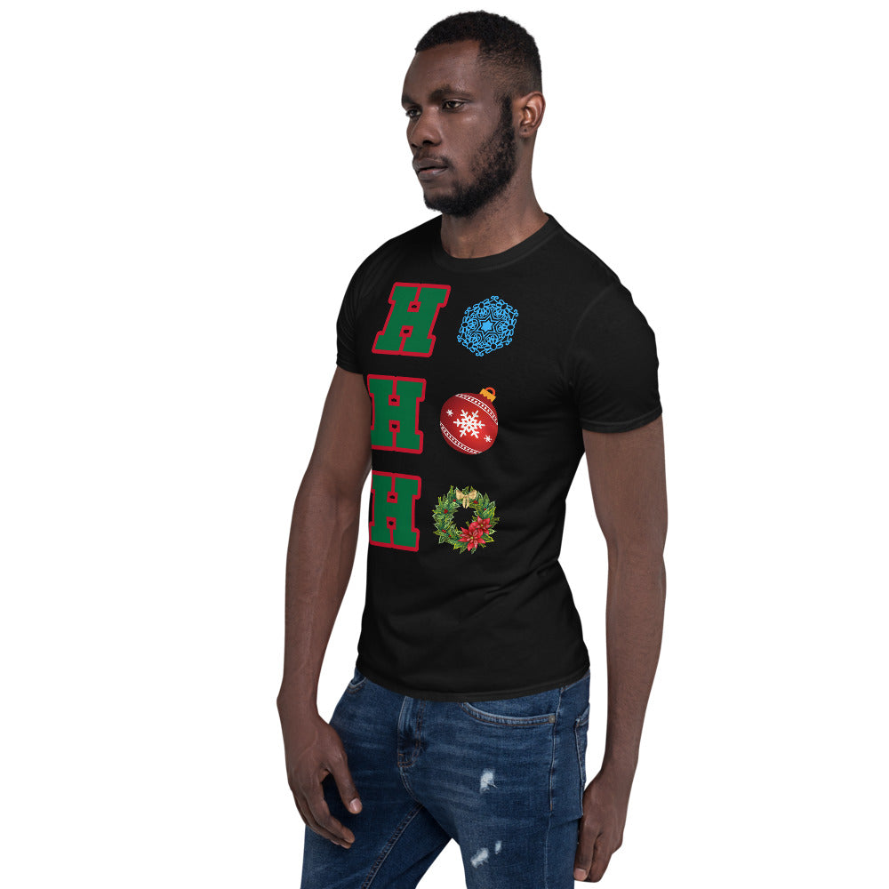 Ho Ho Ho - Christmas - Short-Sleeve Unisex T-Shirt