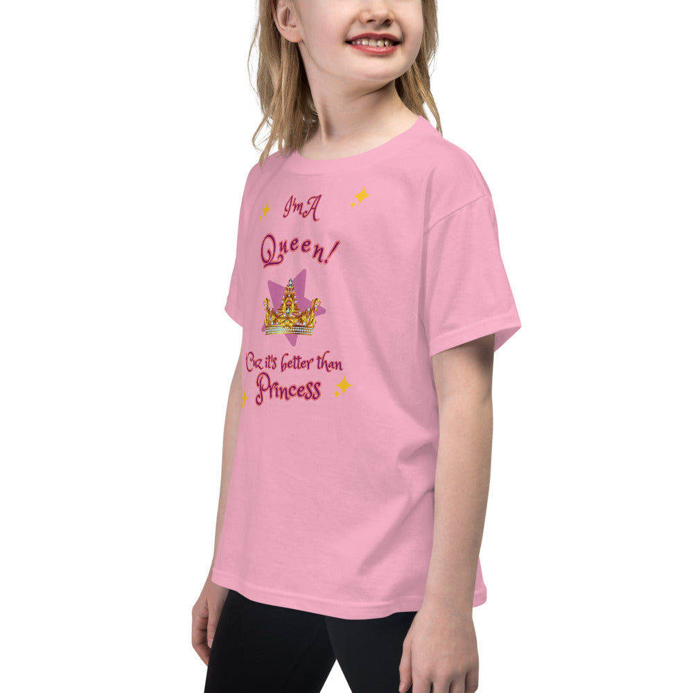 I'm A Queen - Sparkles - Youth Short Sleeve T-Shirt