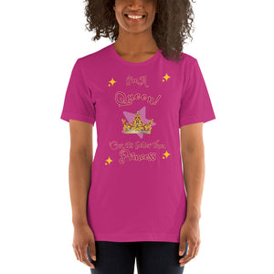 I'm A Queen - Sparkles - BRIGHT COLORS - Short-Sleeve Unisex T-Shirt