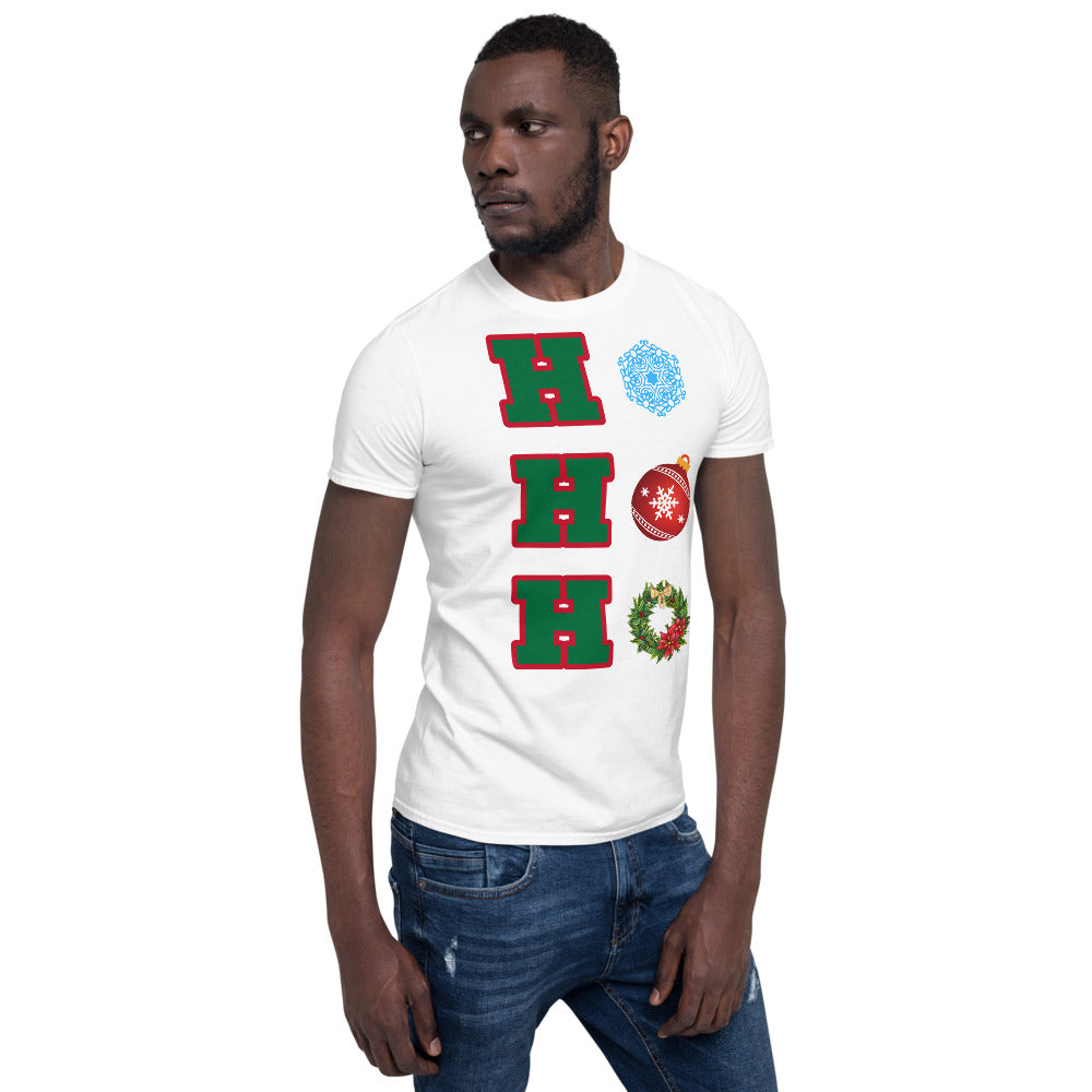 Ho Ho Ho - Christmas - Short-Sleeve Unisex T-Shirt