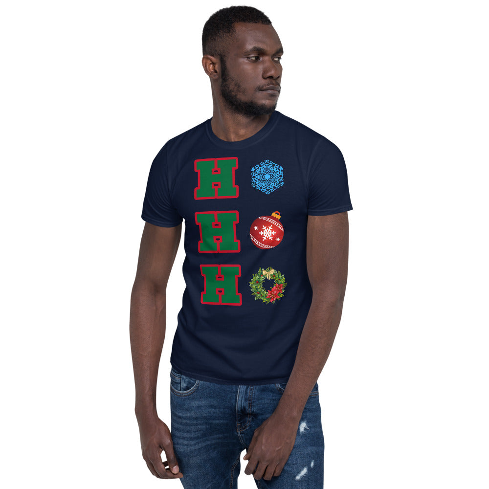 Ho Ho Ho - Christmas - Short-Sleeve Unisex T-Shirt